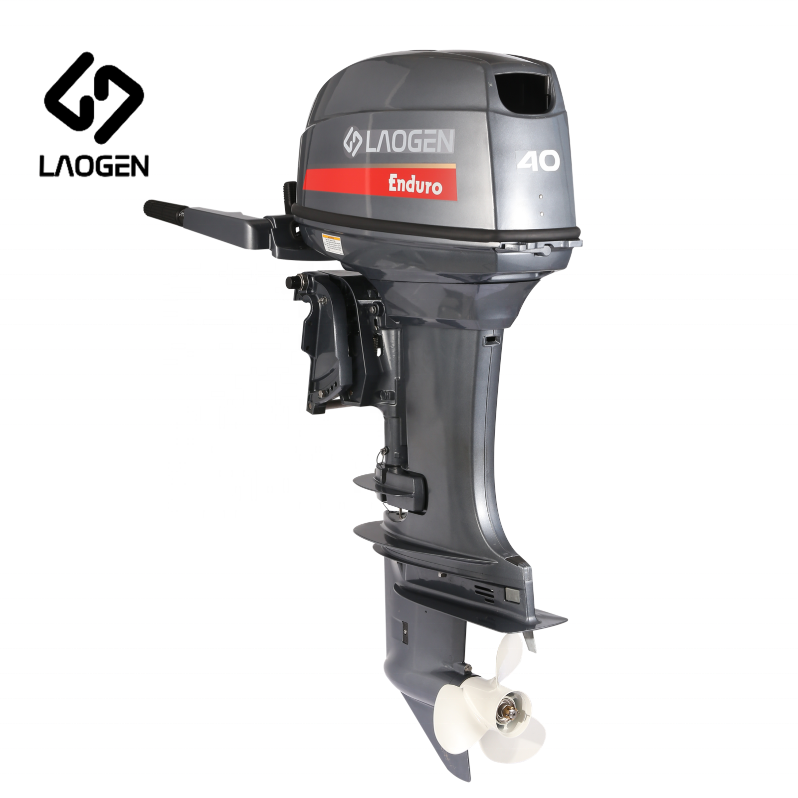 Laogen Boat Motor Outboard Match Yamaha Enduro 40X 66T with Electric Tilt Trim 40hp Outboard Motor 2 Stroke Boat Outboard Engine